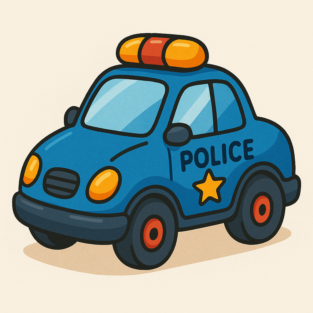Police Car Vanguard Toy