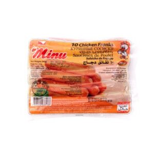 Minu Chicken Franks 340 g x10